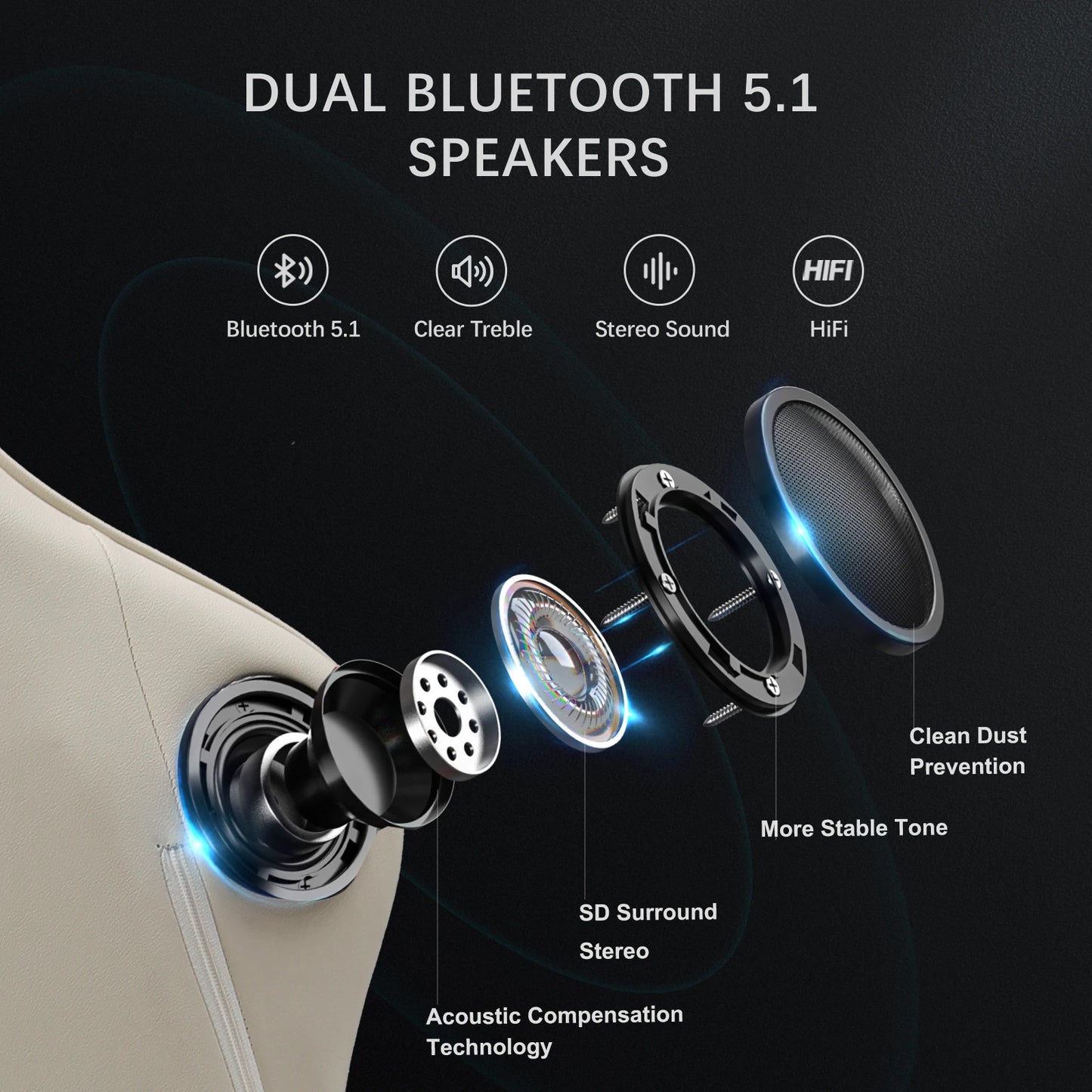 Siege de bureau gaming