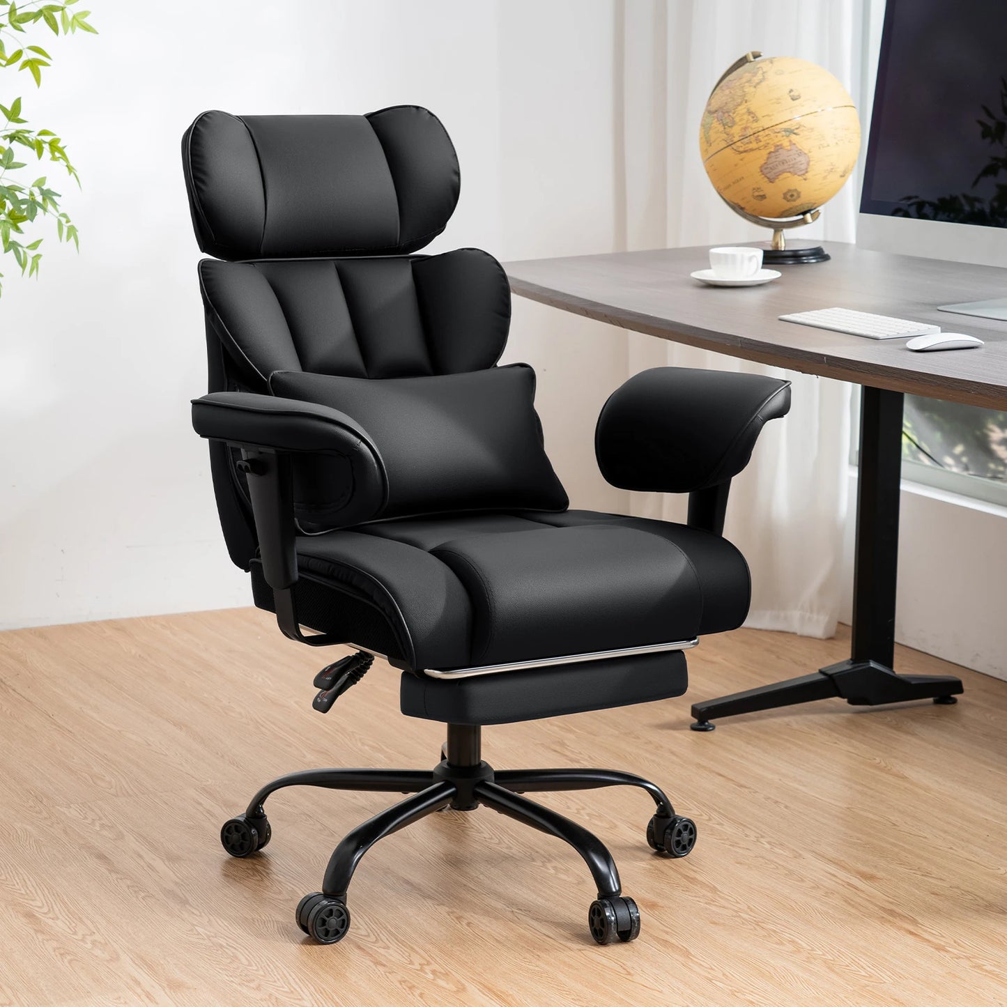 Chaise bureau massante et chauffante ergonomique