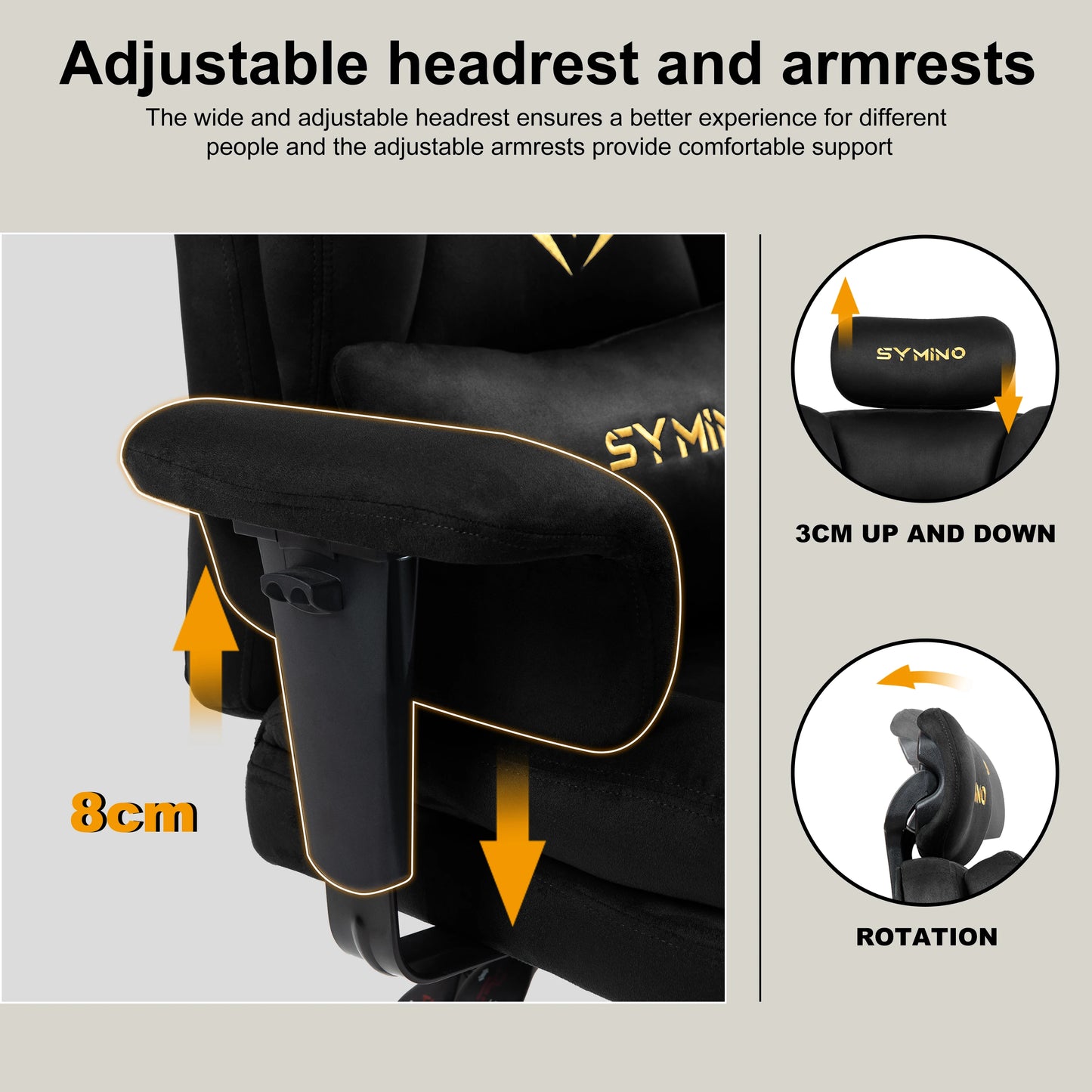 fauteuil de gaming avec repose-pieds