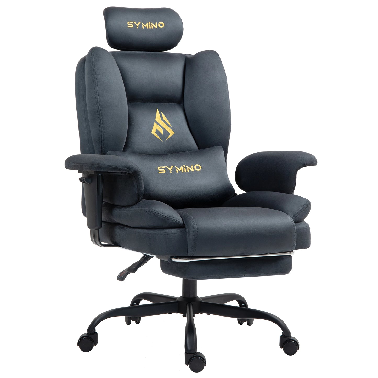 fauteuil de gaming avec repose-pieds