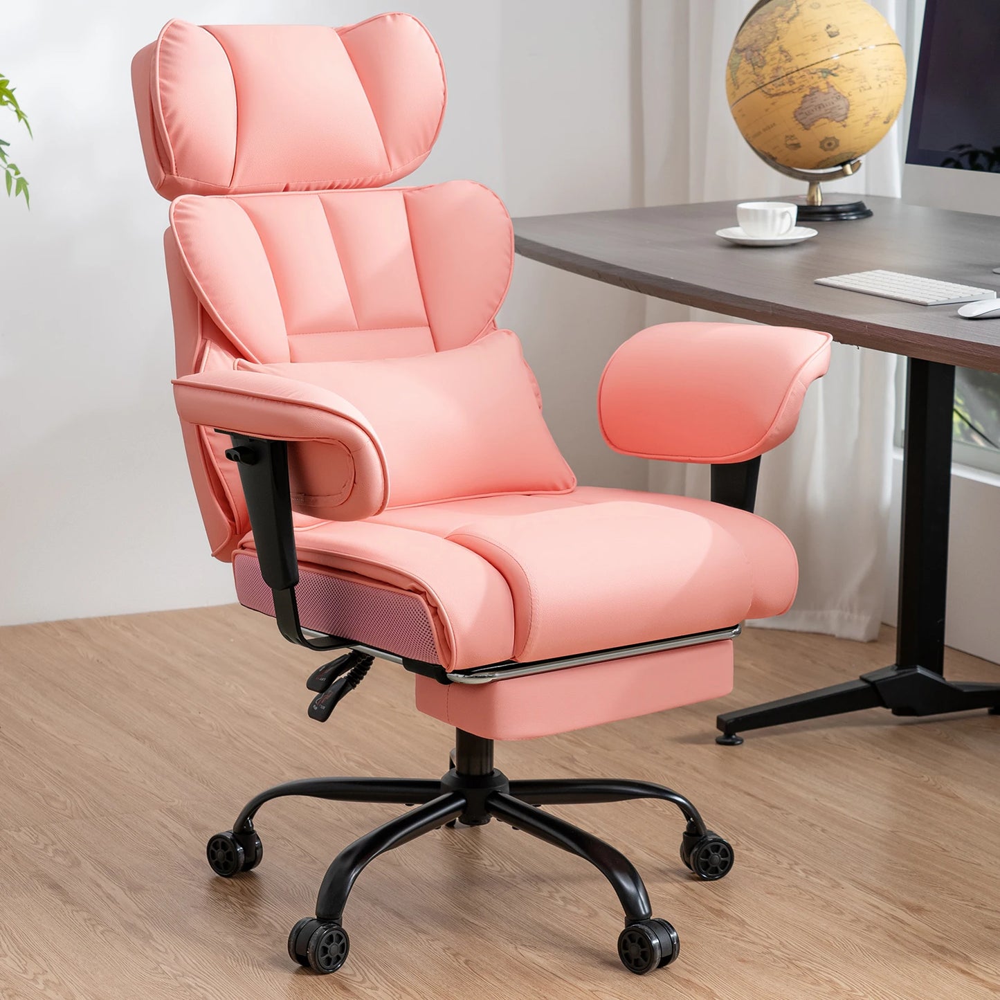 Chaise bureau massante et chauffante ergonomique