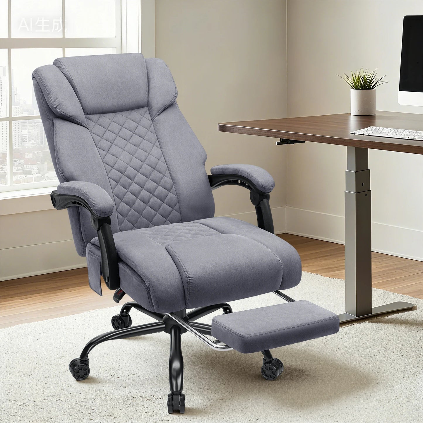 Siege de bureau massant et chauffant